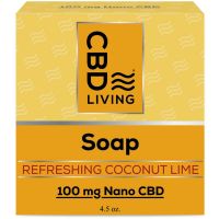 CBD Living - CBD Soap - Refreshing Coconut Lime